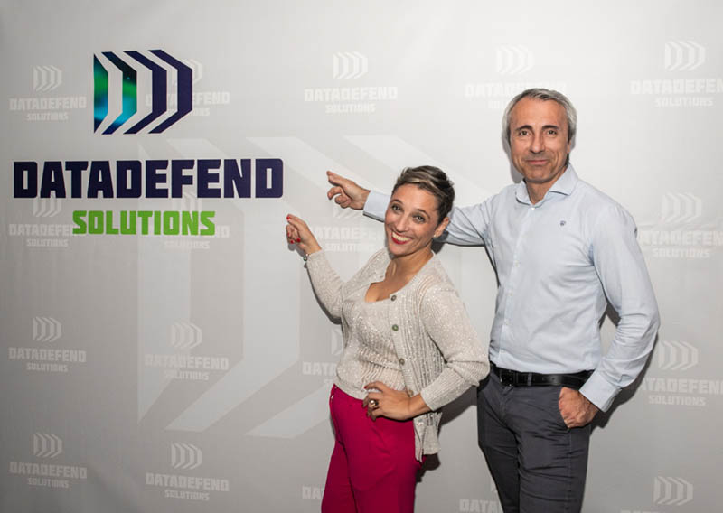 Sergio González y Judit Meiriño, fundadores de DataDefend Solutions