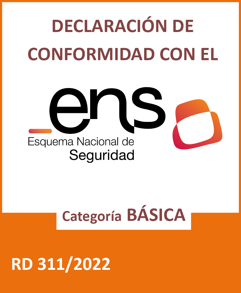 Declaración de Conformidad ENS, categoría Básica, RD 311/2022
